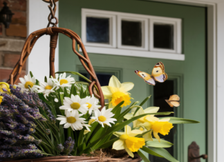 15 Spring Front Door Decor Ideas to Brighten Your Entryway