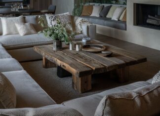 25 Rustic California Modern Living Room Design Ideas